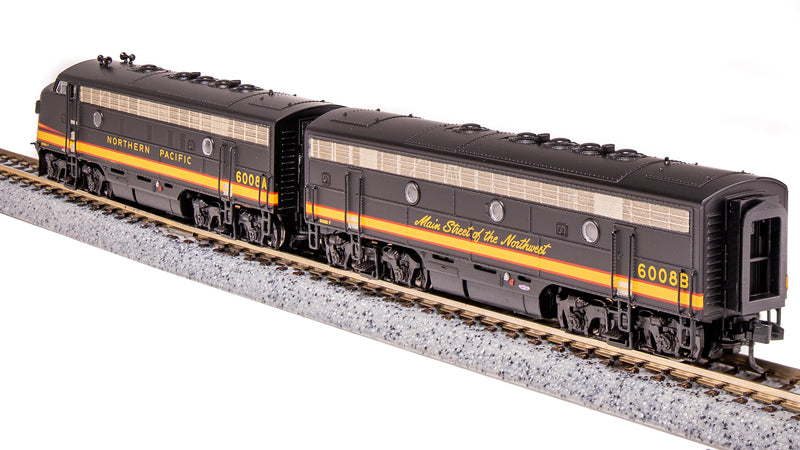 BLI 6865 EMD F7 A/B, NP 6008A/6008B, Freight Scheme, A-unit Paragon4 Sound/DC/DCC, Unpowered B, N