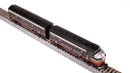 BLI 6867 EMD F7 A/B, SP 6243/8143, Black Widow Scheme, A-unit Paragon4 Sound/DC/DCC, Unpowered B, N