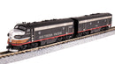 BLI 6867 EMD F7 A/B, SP 6243/8143, Black Widow Scheme, A-unit Paragon4 Sound/DC/DCC, Unpowered B, N