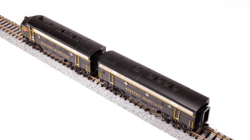 BLI 6868 EMD F7 A/B, WM 55/55B, Fireball Scheme, A-unit Paragon4 Sound/DC/DCC, Unpowered B, N