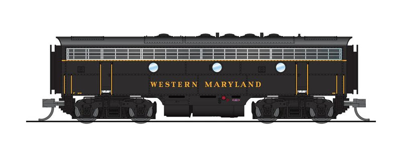 BLI 6868 EMD F7 A/B, WM 55/55B, Fireball Scheme, A-unit Paragon4 Sound/DC/DCC, Unpowered B, N