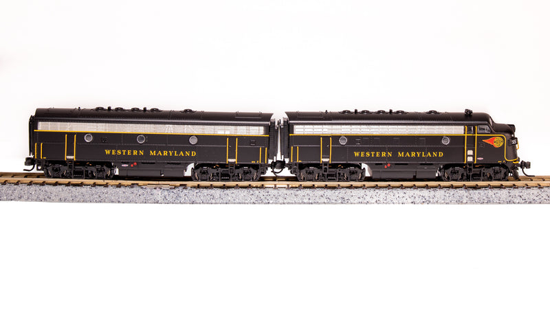 BLI 6868 EMD F7 A/B, WM 55/55B, Fireball Scheme, A-unit Paragon4 Sound/DC/DCC, Unpowered B, N