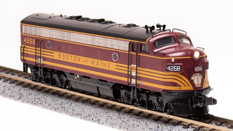 BLI 6871 EMD F7A, B&M 4268A, Maroon & Imitation Gold, Paragon4 Sound/DC/DCC, N