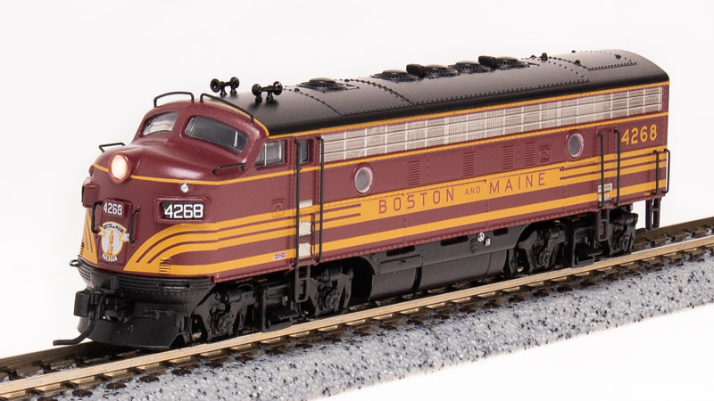 BLI 6871 EMD F7A, B&M 4268A, Maroon & Imitation Gold, Paragon4 Sound/DC/DCC, N