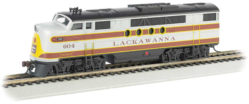 Bachmann 68913 EMD FT-A - WowSound(R) and DCC -- Delaware, Lackawanna & Western (gray, maroon, yellow), HO