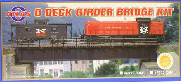 Atlas O Scale Trains 6923 3rail DECK GIRDER BRIDGE B/U, O Scale