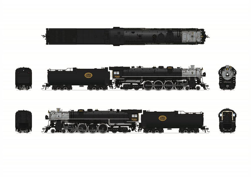 BLI 6965 SP&S E-1 4-8-4,