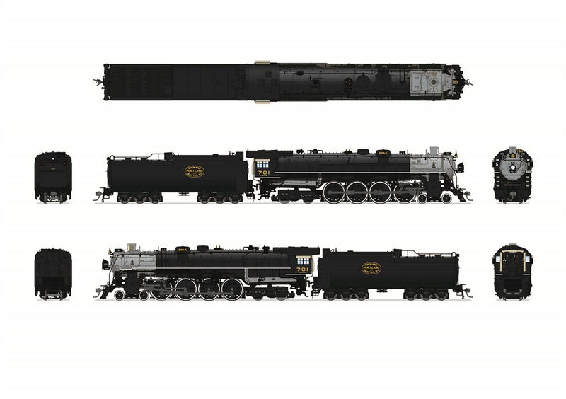 BLI 6968 SP&S E-1 4-8-4,