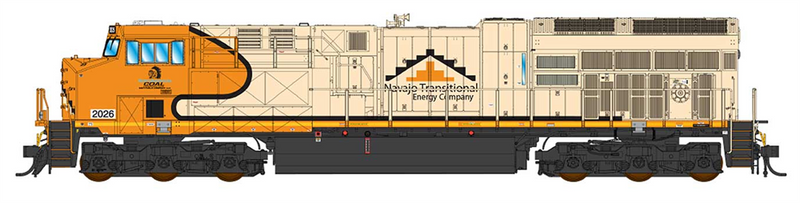 PREORDER InterMountain 697106-01(S) ET44AC, Navajo Mine Railroad