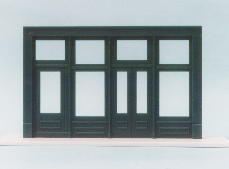 Smalltown USA 699-0002 20ft. Store Front (flush entry), HO Scale