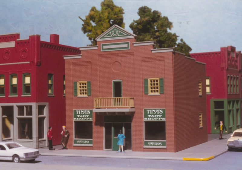 Smalltown USA 699-6000 Tina's Tart Shop, HO Scale