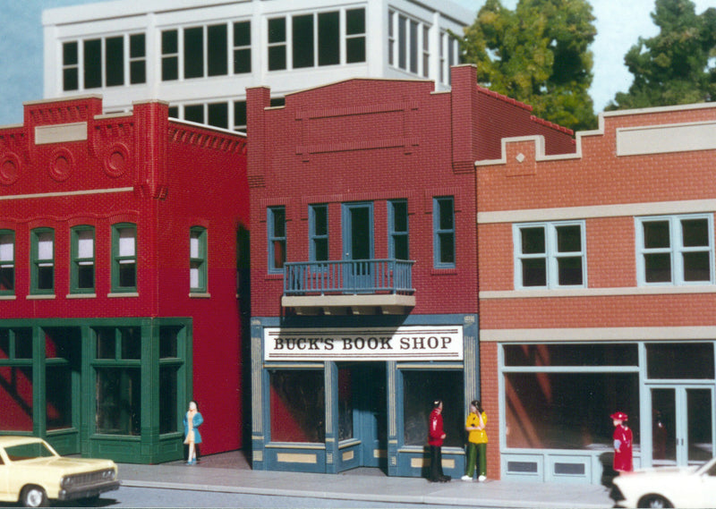 Smalltown USA 699-6024 Buck's Book Store, HO Scale