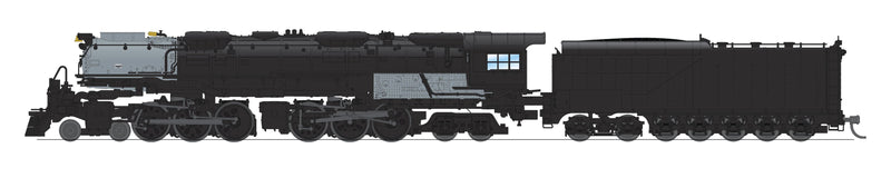 PREORDER BLI 8661 UP Challenger 4-6-6-4, Unlettered, Black & Graphite, Coal Tender, No-Sound / DCC-Ready, N