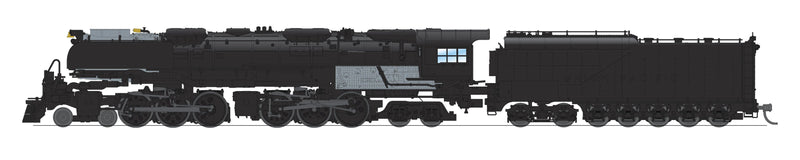 PREORDER BLI 8662 UP Challenger 4-6-6-4, Unlettered, Black & Graphite, Oil Tender, w/ Wind Wings, No-Sound / DCC-Ready, N