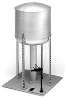 Tichy Train Group 7012 STEEL WATER TANK Kit, HO