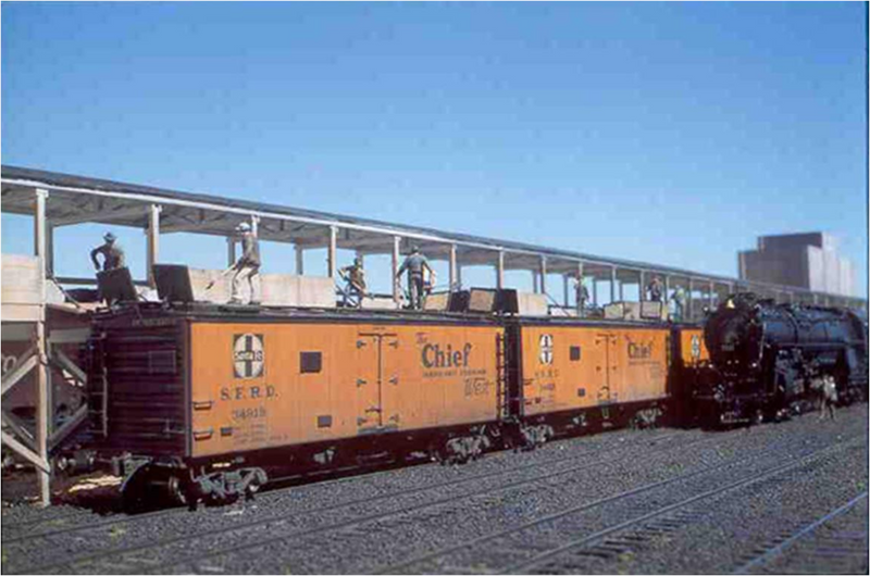 Tichy Train Group 7014 18'3car Pfe Icing Platform, HO