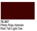 Vallejo Acrylic Paints 70307 RED TAIL LIGHT PANZER ACES