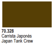 Vallejo Acrylic Paints 70328 JAPANESE TANKCREW UNIFORMS