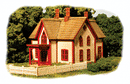 Monroe Models 9205 Ellie's House - Kit, N Scale