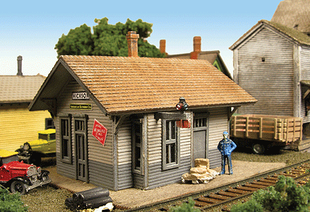 Monroe Models 9210 Hickson Depot, N Scale