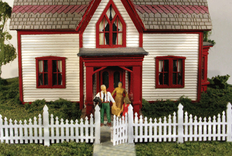 Monroe Models 9308 Ornate Picket Fence, N Scale