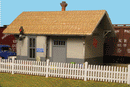 Monroe Models 9307 Straight Picket Fence, N Scale