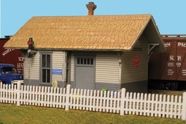 Monroe Models 2307 Straight Picket Fence - Kit, HO Scale