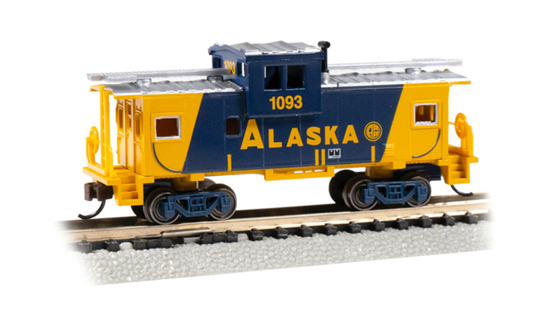 Bachmann 70769 36' WIDE-VISION CABOOSE - ALASKA RAILROAD, N