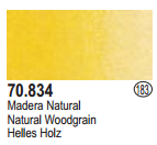 Vallejo Acrylic Paints 70834 NATURAL WOOD 17ml 6p