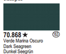 Vallejo Acrylic Paints 70868 DARK SEAGREEN 17ml
