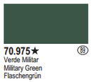 Vallejo Acrylic Paints 70975 MILITARY GREEN 17ml
