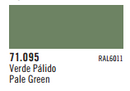 Vallejo Acrylic Paints 71095 PALE GREEN 17ml 6p