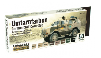 Vallejo Acrylic Paints 71159 German ISAF color set, Boxes