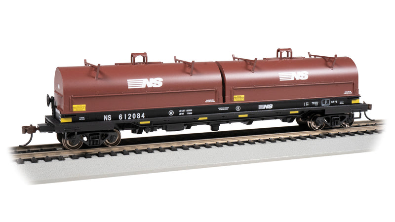 Bachmann 71403 55' STEEL COIL CAR with COIL LOAD NORFOLK SOUTHERN