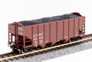 BLI 7151 3-Bay Hopper, ATSF, Oxide Red, 2-pack B, N