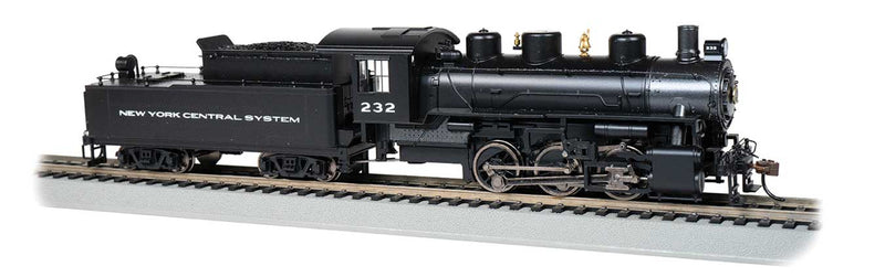 PREORDER Bachmann 53802 USRA 0-6-0 - WowSound(R) and DCC - Spectrum(R) -- New York Central 232 (black, graphite System Lettering), HO