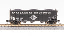 BLI 7159 3-Bay Hopper, Appalachian Bituminous, Black/White, 2-pack B, N (Fantasy Paint Scheme)