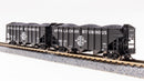 BLI 7159 3-Bay Hopper, Appalachian Bituminous, Black/White, 2-pack B, N (Fantasy Paint Scheme)