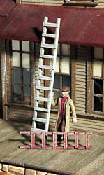 Banta Modelworks 719 Wood Ladder Set, O Scale