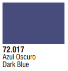 Vallejo Acrylic Paints 72017 GAME COLOR SICK BLUE 17ml