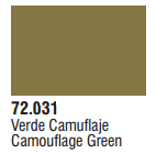 Vallejo Acrylic Paints 72031 GAME COLOR CAMO GREEN 17ml