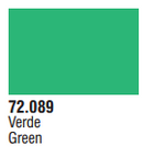Vallejo Acrylic Paints 72089 GAME COLOR GREEN 17ml