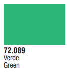 Vallejo Acrylic Paints 72089 GAME COLOR GREEN 17ml
