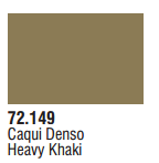 Vallejo Acrylic Paints 72149 HEAVY KAKHI X-OPAQUE 17ml