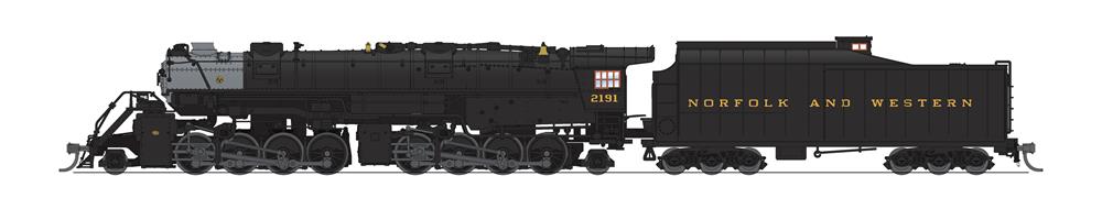 N&W 2-6-6-4 #1218 - DCC &SOUND - Nicholas Smith Trains