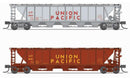 BLI 7263 H32 Covered Hopper, UP, Variety 2-pack, N Scale (Fantasy Paint Scheme)