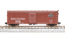 BLI 7270 NYC 40' Steel Boxcar, Variety Set A, 1930's 4-pack, (NYC, MC, P&E, B&A), N Scale