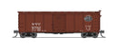 BLI 7270 NYC 40' Steel Boxcar, Variety Set A, 1930's 4-pack, (NYC, MC, P&E, B&A), N Scale