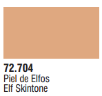 Vallejo Acrylic Paints 72704 Game Air Elf Skintone 6p