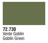 Vallejo Acrylic Paints 72730 Game Air Goblin Green